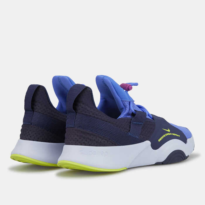 Nike Women's SuperRep Groove Shoe Blue Nike Women's SuperRep Groove Shoe Blue image number 3