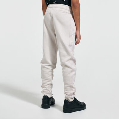 Nike Kids' Sportswear Swoosh Fleece Sweatpants (Older Kids) Grey Nike Kids' Sportswear Swoosh Fleece Sweatpants (Older Kids) Grey