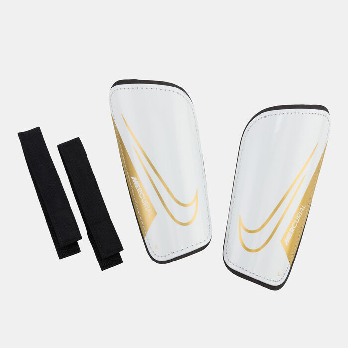 Nike Men's Mercurial Hardshell Football Shinguards White Nike Men's Mercurial Hardshell Football Shinguards White image number 0