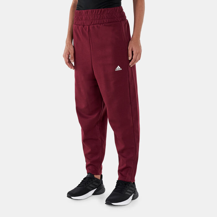 adidas Women's 7/8 Yoga Pants Brown image number 0