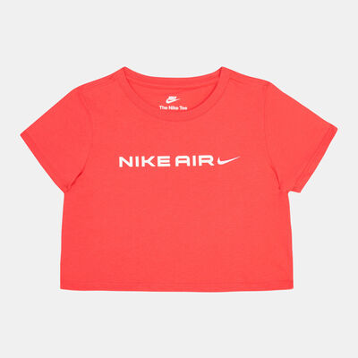 Nike Kids' Sportswear Cropped Air T-Shirt Pink