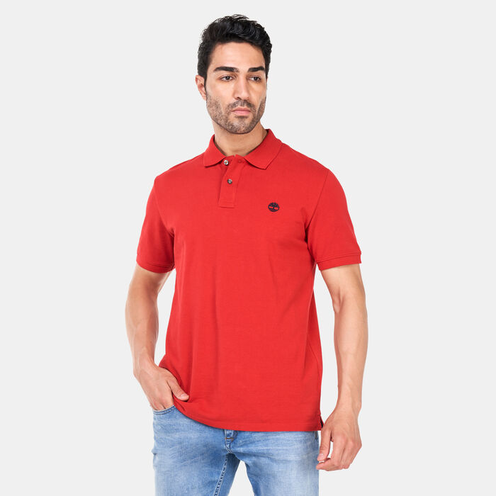 Timberland Men's Millers River Polo Shirt Red image number 0