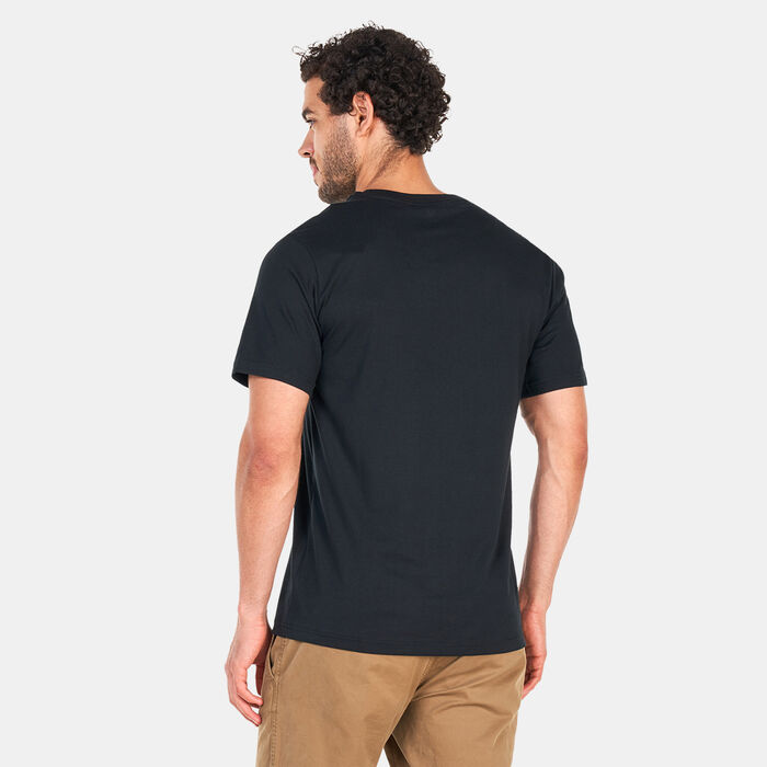 Converse Men's Go-To All Star Patch T-Shirt Black Converse Men's Go-To All Star Patch T-Shirt Black image number 1
