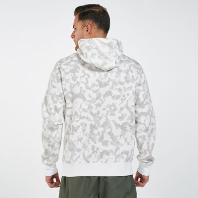 Nike Men's Sportswear Club Hoodie White