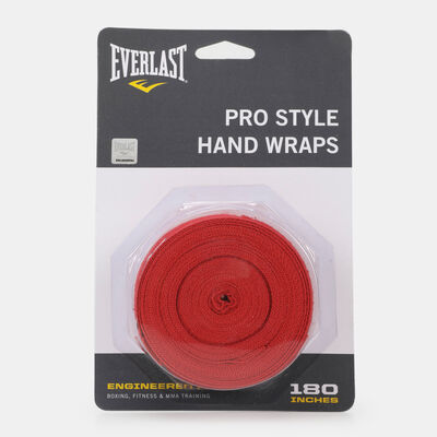 Everlast Pro Style 180-inch Hand Wraps Red Everlast Pro Style 180-inch Hand Wraps Red
