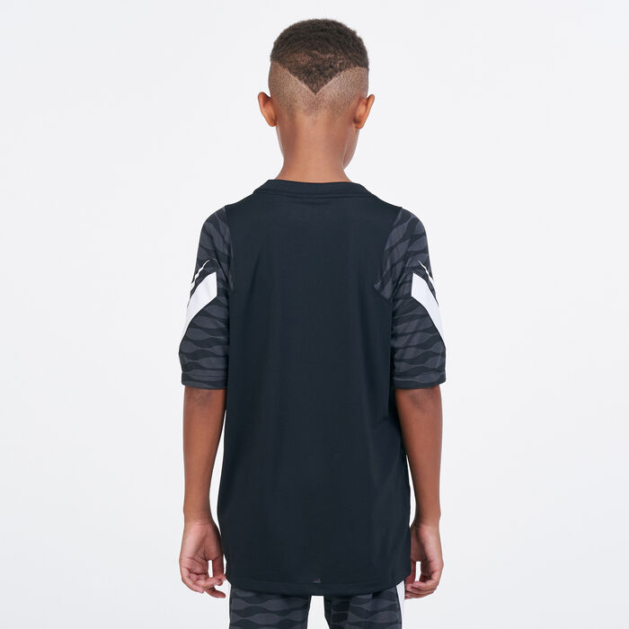 Nike Kids' Strike 21 Football T-Shirt Black Nike Kids' Strike 21 Football T-Shirt Black image number 1