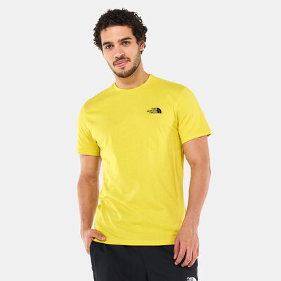 The North Face Men's Simple Dome T-Shirt yellow