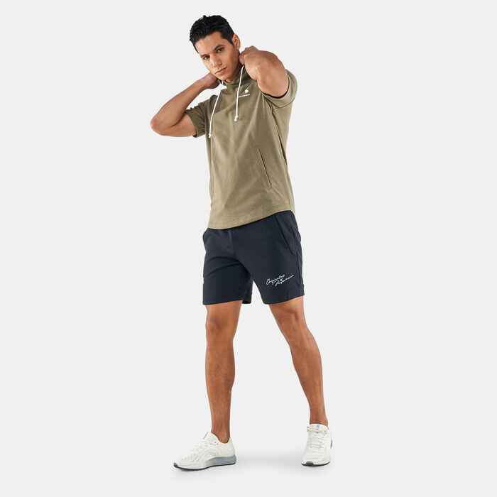 Under Armour Men's UA Rival Terry LC Hoodie Green Under Armour Men's UA Rival Terry LC Hoodie Green image number 2