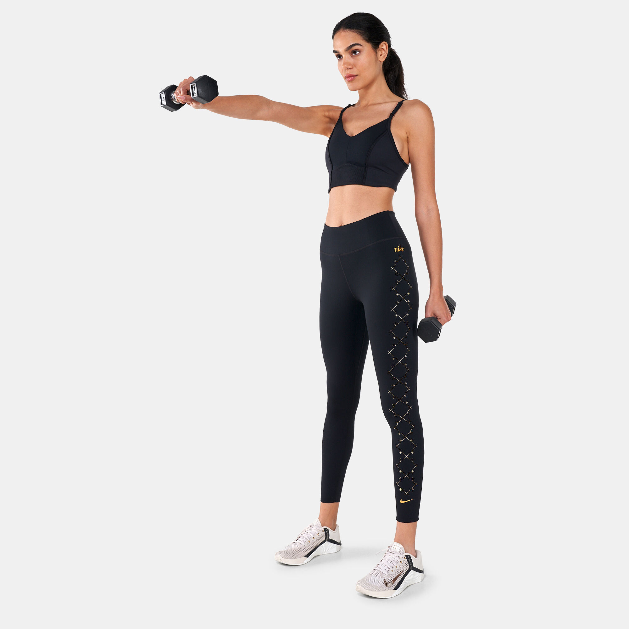 Nike indy shine sports bra best sale