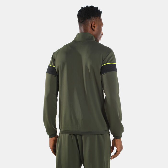 EA7 Emporio Armani Men's Train Athletic Colourblock Jacket Green EA7 Emporio Armani Men's Train Athletic Colourblock Jacket Green image number 1