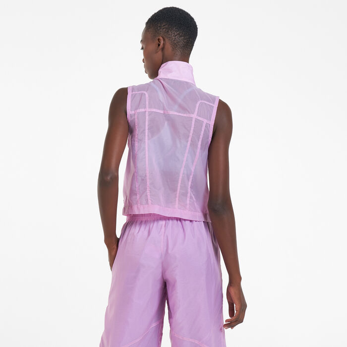 Nike Women's Sportswear Street Gilet Purple Nike Women's Sportswear Street Gilet Purple image number 1