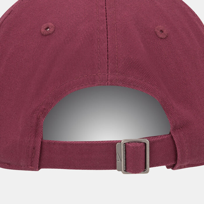 Nike Club Unstructured Futura Wash Cap Maroon image number 1
