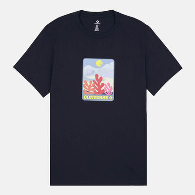 Converse Men's Colourful Sunrise T-Shirt Black