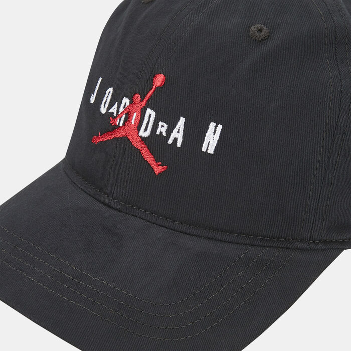 Jordan Kids' Curved Brim Adjustable Cap Black Jordan Kids' Curved Brim Adjustable Cap Black image number 2