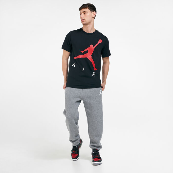 Jordan Men's Jumpman Air T-Shirt Black Jordan Men's Jumpman Air T-Shirt Black image number 2