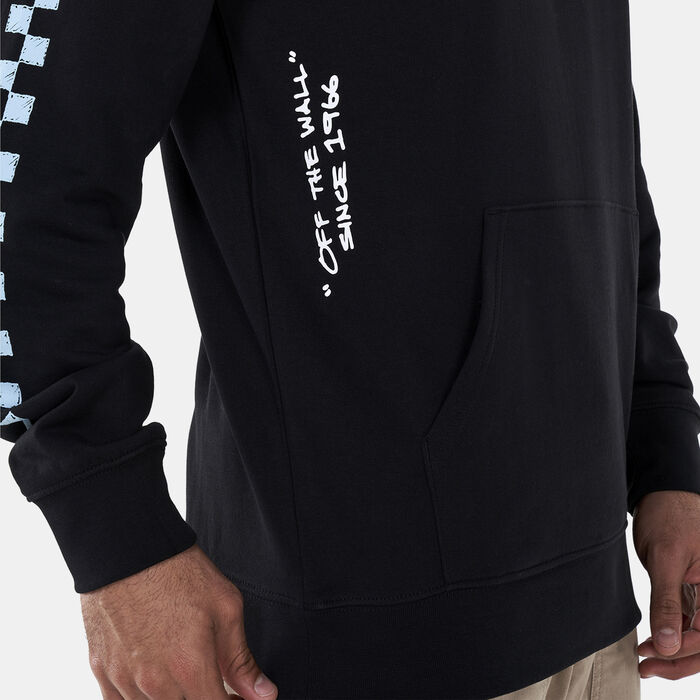 Vans Men's Sketchy Past Hoodie Black Vans Men's Sketchy Past Hoodie Black image number 3