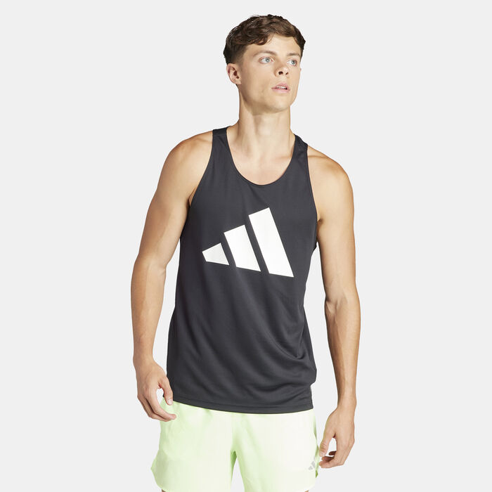 adidas Men's Run It Tank Top Black image number 0