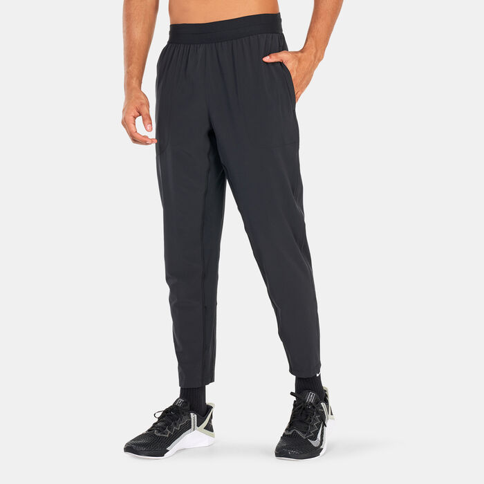 Nike Men's Dri-FIT Flex Tapered Yoga Pants Black Nike Men's Dri-FIT Flex Tapered Yoga Pants Black image number 0