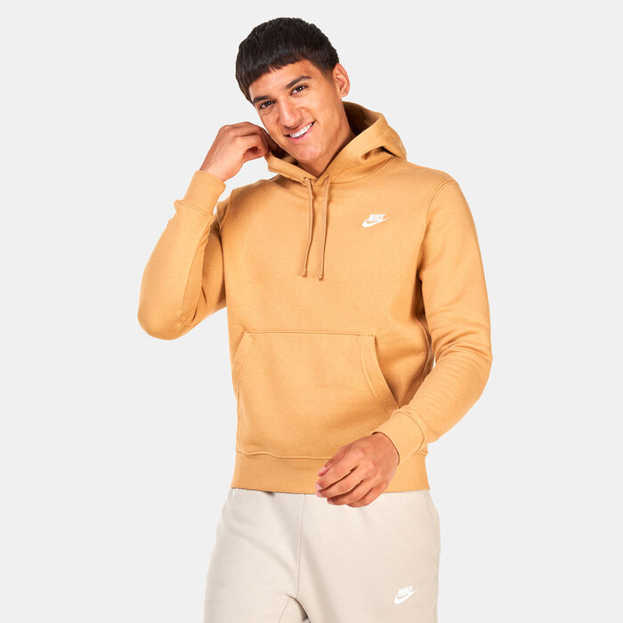 Nike Men's Sportswear Club Hoodie Gold Nike Men's Sportswear Club Hoodie Gold image number 0
