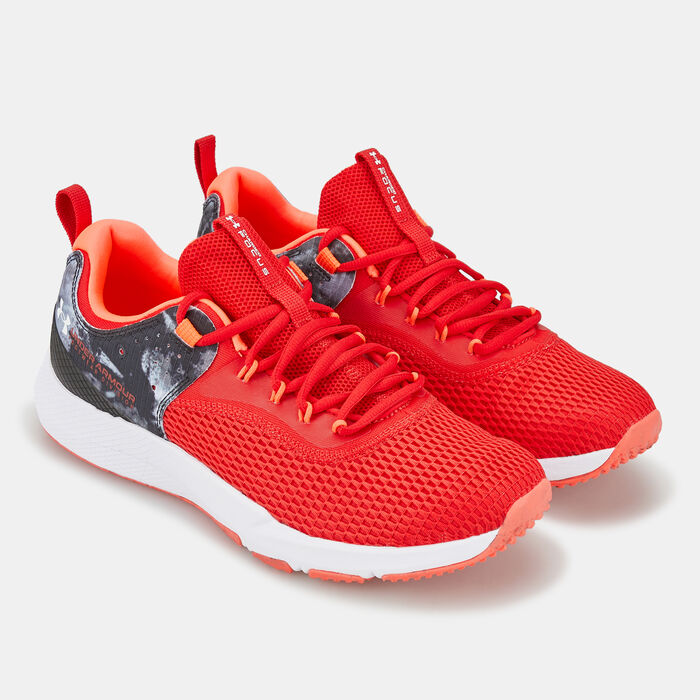 Under Armour Men's Charged Focus Printed Shoe Red Under Armour Men's Charged Focus Printed Shoe Red image number 1