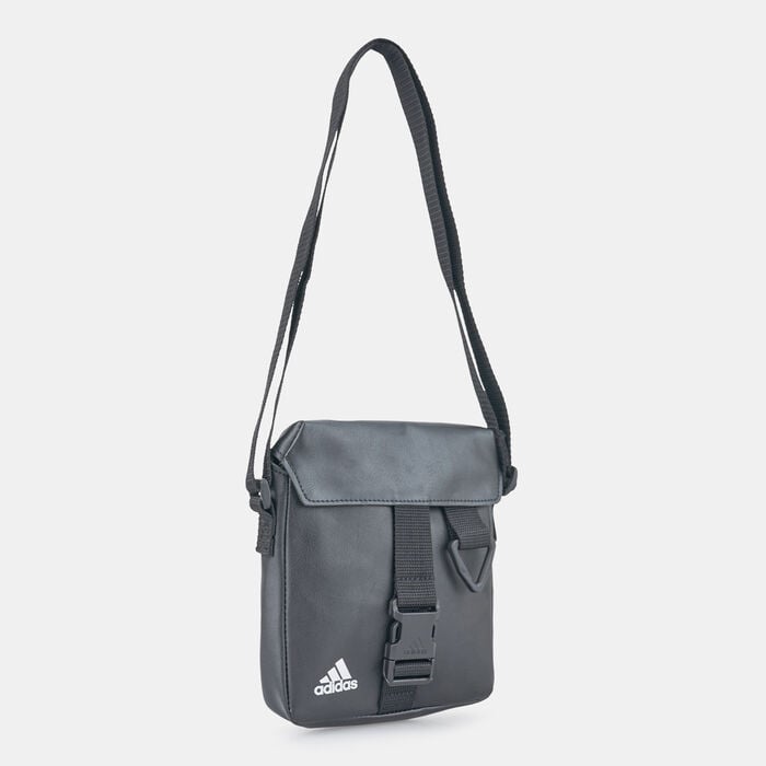 adidas Men's Essentials Small Bag Black adidas Men's Essentials Small Bag Black image number 2