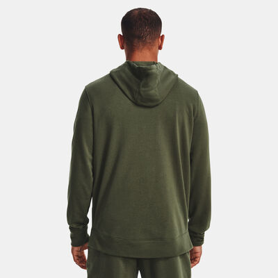 Under Armour Men's UA Rival Terry LC Full Zip Hoodie Green Under Armour Men's UA Rival Terry LC Full Zip Hoodie Green