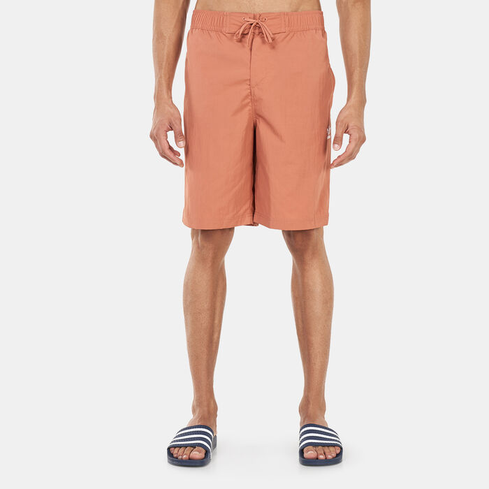 adidas Originals Men's Adicolor 3-Stripes Board Shorts Orange adidas Originals Men's Adicolor 3-Stripes Board Shorts Orange image number 0