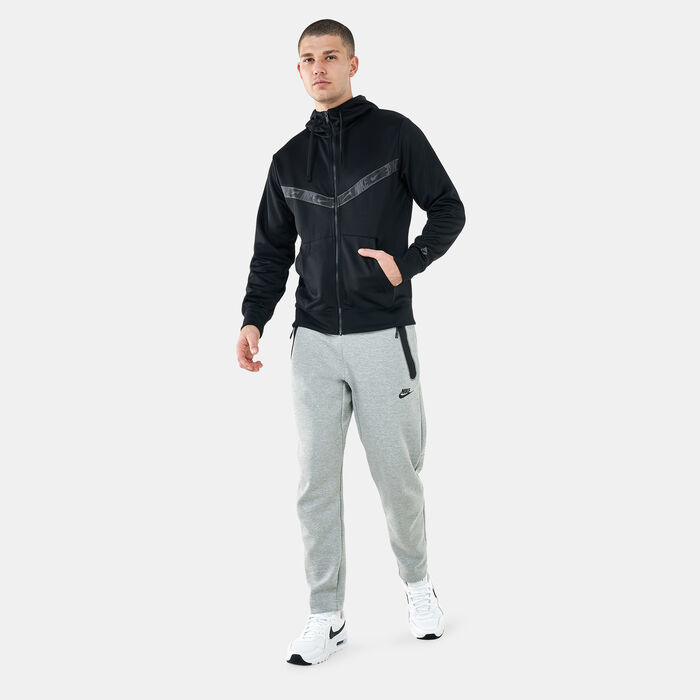 Nike Men's Sportswear Full-Zip Hoodie Black Nike Men's Sportswear Full-Zip Hoodie Black image number 2
