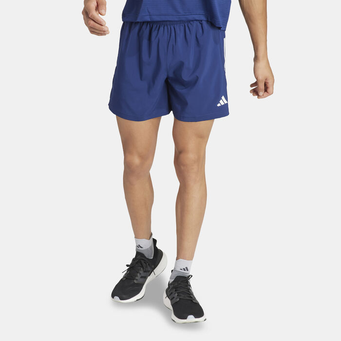 adidas Men's Own The Run Shorts Blue adidas Men's Own The Run Shorts Blue image number 0