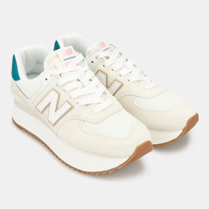 New Balance Women's 574 Shoe Beige New Balance Women's 574 Shoe Beige image number 1