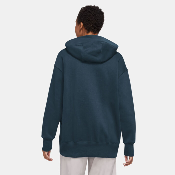 Nike Women's Sportswear Phoenix Fleece Hoodie Green Nike Women's Sportswear Phoenix Fleece Hoodie Green image number 1
