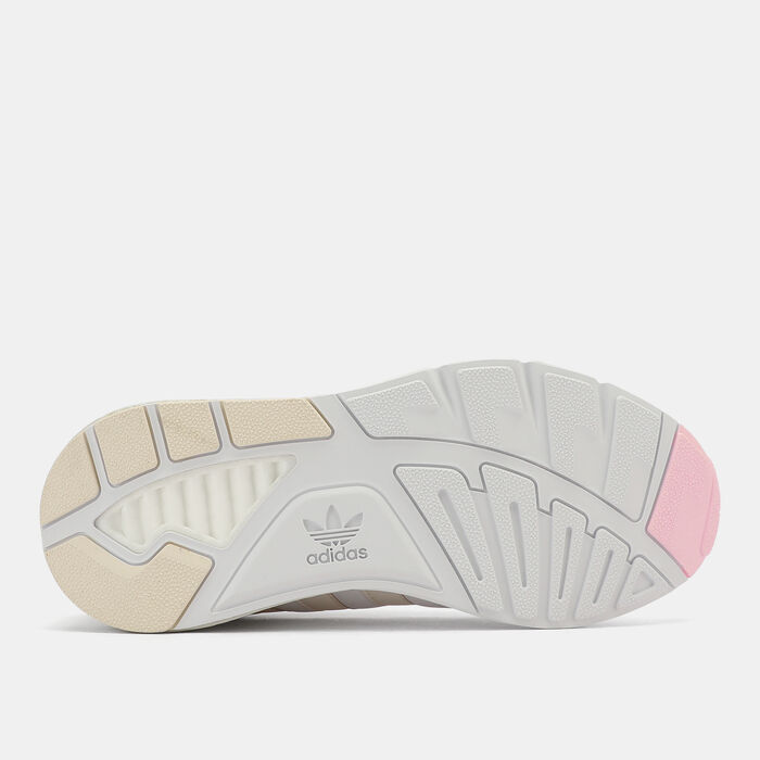 adidas Originals Women's ZX 1K Boost Shoe Beige adidas Originals Women's ZX 1K Boost Shoe Beige image number 3