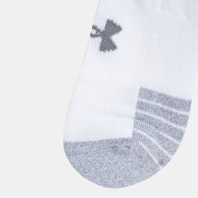 Under Armour HeatGear® No-Show Socks (3 Pack) White