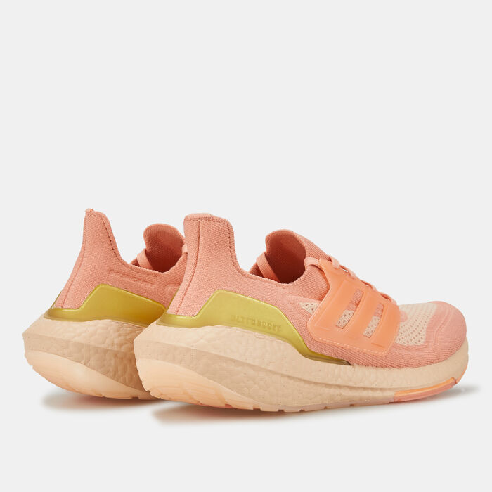 adidas Women's Ultraboost 21 Shoe Pink adidas Women's Ultraboost 21 Shoe Pink image number 2