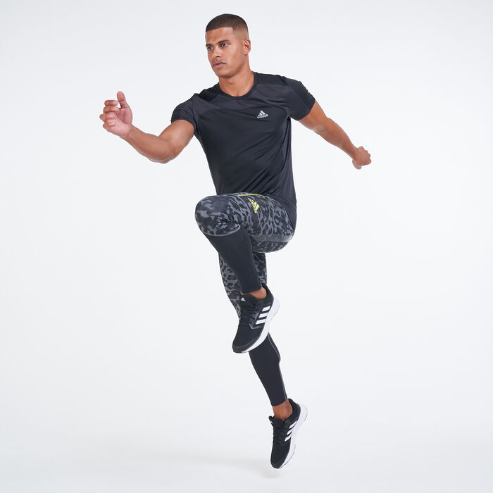 adidas Men's Adizero Primeblue Tights White adidas Men's Adizero Primeblue Tights White image number 2
