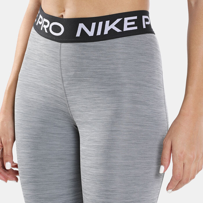 Nike Women's Pro 365 Cropped Leggings Grey image number 3