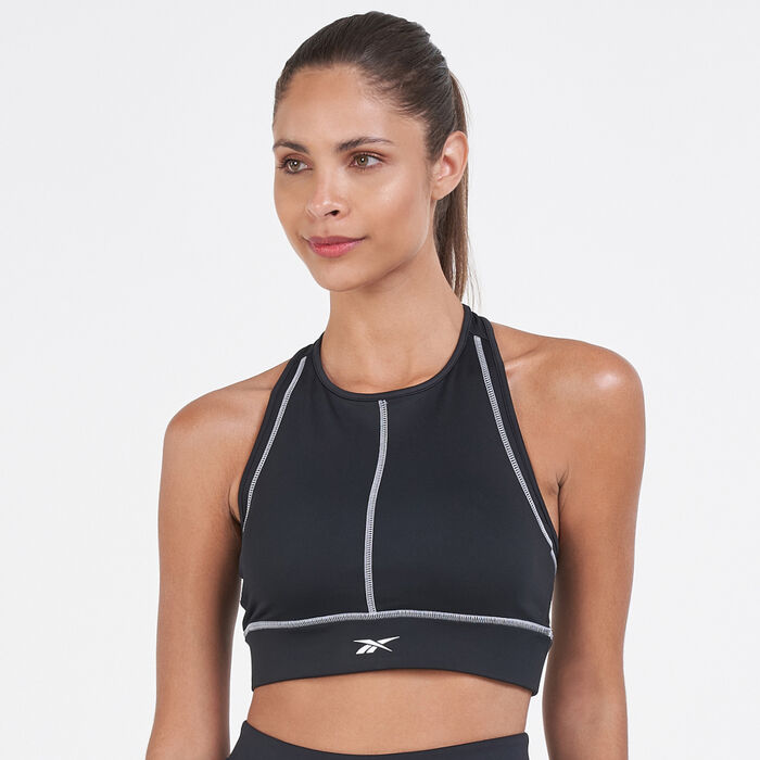 Reebok Women's Workout Ready Sports Bra Black Reebok Women's Workout Ready Sports Bra Black image number 0
