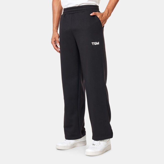 The Giving Movement Wide Leg Sweatpants Black The Giving Movement Wide Leg Sweatpants Black image number 0
