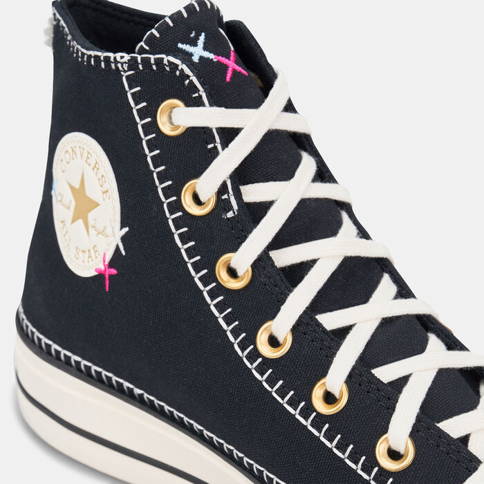Converse Women's Chuck Taylor All Star Lift Shoes Black Converse Women's Chuck Taylor All Star Lift Shoes Black image number 5