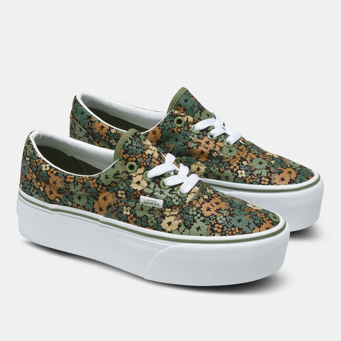 Vans Women’s Era Stackform Shoes Green image number 1