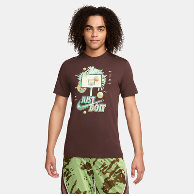 Nike Men's Graphic T-Shirt Brown