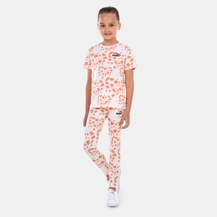 PUMA Kids' Essentials Mix Match Printed T-Shirt Pink image number 2