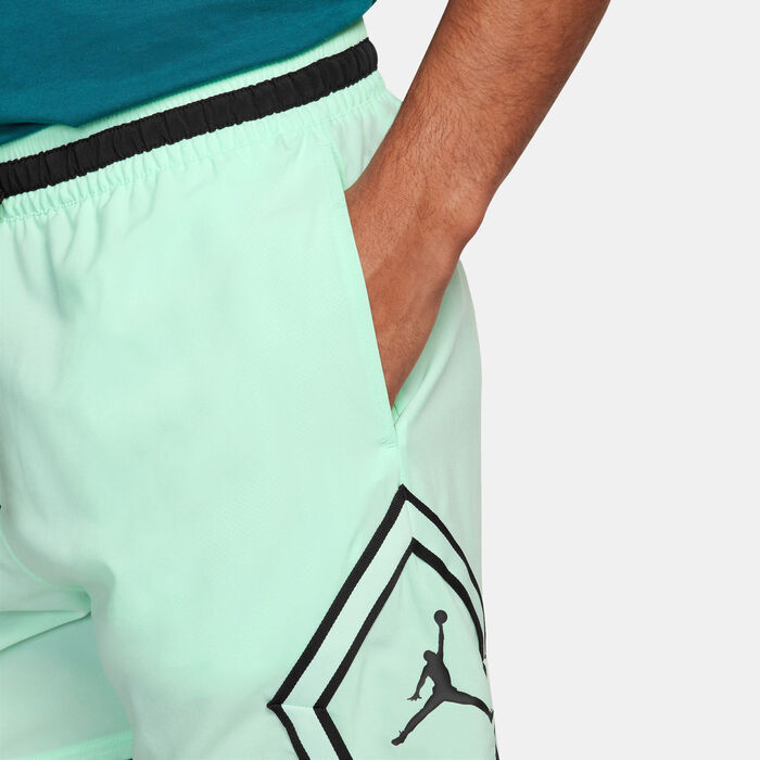 Jordan Men's Sport Dri-FIT Diamond Shorts Green Jordan Men's Sport Dri-FIT Diamond Shorts Green image number 3