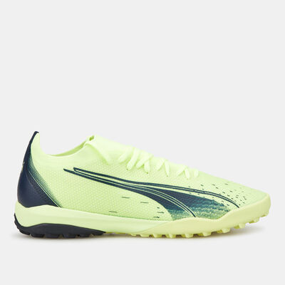 PUMA Men's Ultra Match Football Turf Shoe Green PUMA Men's Ultra Match Football Turf Shoe Green