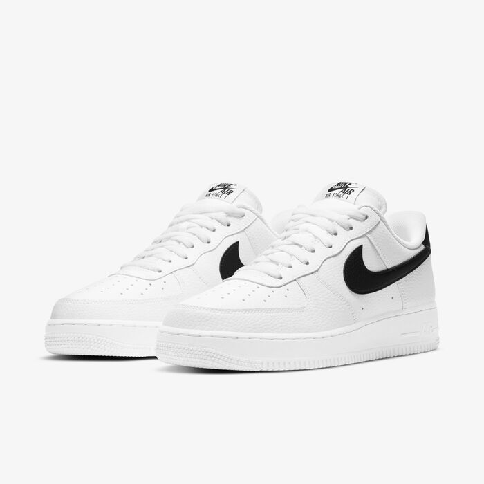 Nike Men's Air Force 1 '07 Shoes White Nike Men's Air Force 1 '07 Shoes White image number 5