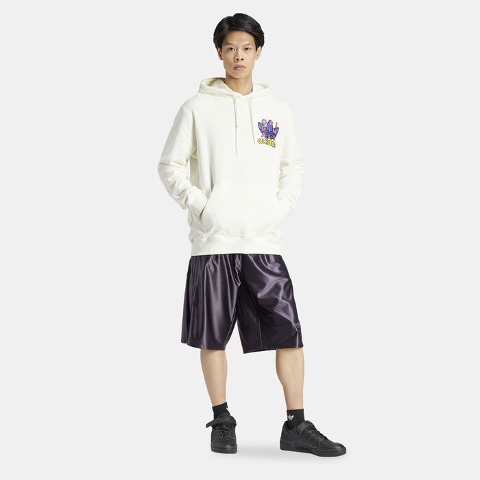 adidas Originals Men's Trefoil Hoodie White image number 2