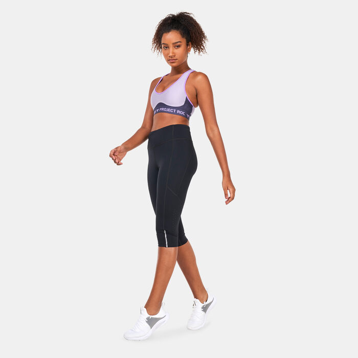 Under Armour Women's UA Fly Fast 3.0 Speed Capris Leggings Black Under Armour Women's UA Fly Fast 3.0 Speed Capris Leggings Black image number 2
