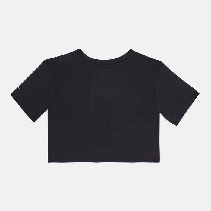 Nike Kids' Sci-Dye Boxy T-Shirt (Younger Kids) Black Nike Kids' Sci-Dye Boxy T-Shirt (Younger Kids) Black image number 1