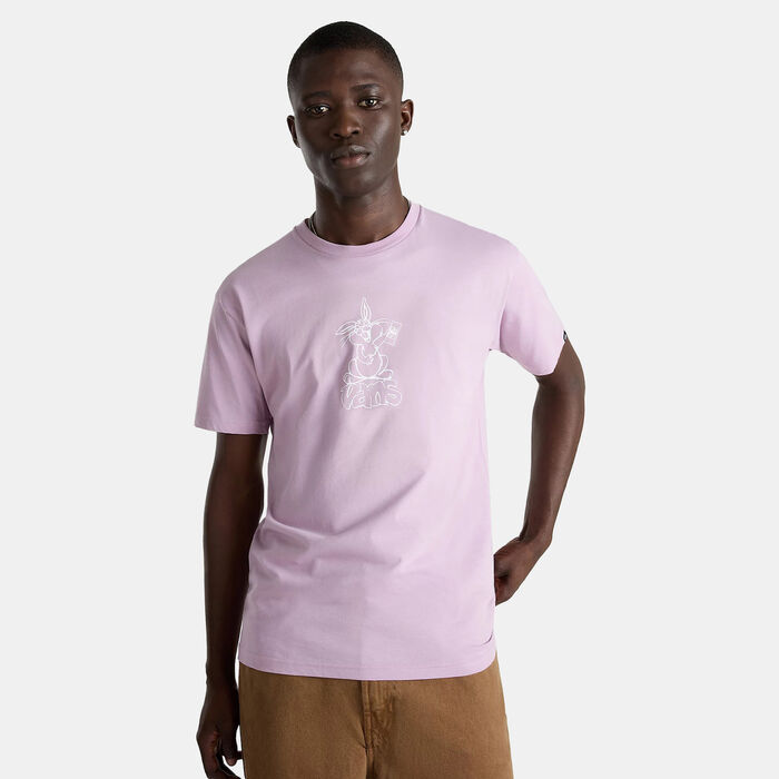 Vans Men's Crazy Eddy T-Shirt Purple image number 0