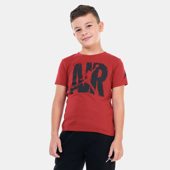 Nike Kids' Air Out Jumpman T-Shirt Red image number 0